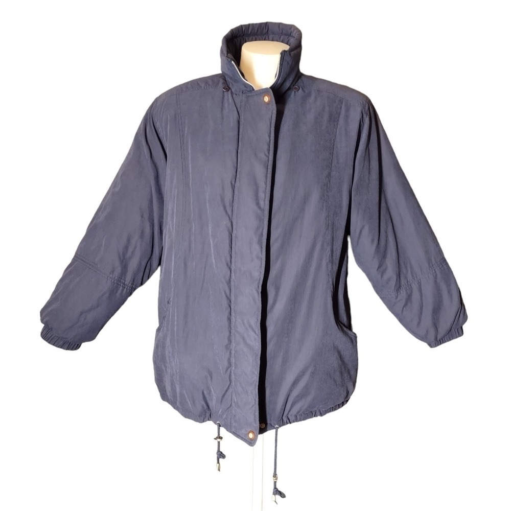 Bay Area Traders Jacket 1X Womens Gorp Core Cabin Core Navy Blue Y2K Relaxed Fit